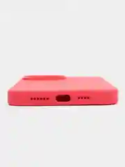 Алый чехол Silicone Case силиконовый для iPhone (айфон)