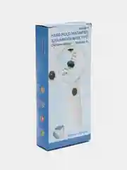 Лупа ручная, круглая, 4х, 65 мм, с подсветкой (2 LED), белая