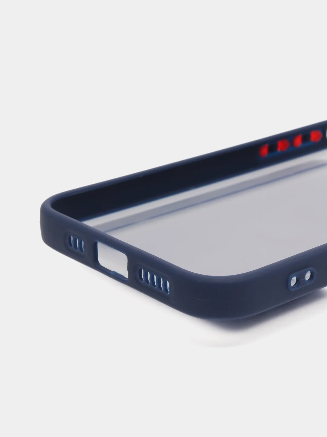 Темно-синий чехол с карманом для карт на iPhone 7, 8, XR, 11, 12, 13, Pro, Max, SE, магнит, подставка