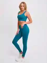 Морской костюм спортивный женский для фитнеса