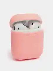 Коралловый меланж силиконовый чехол для наушников Apple AirPods 1 / 2