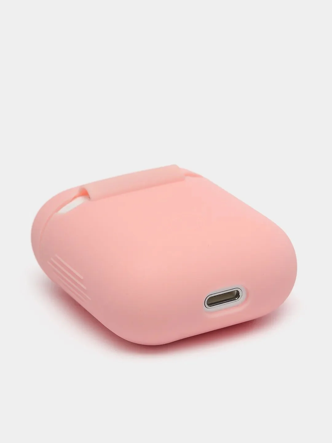 Коралловый меланж силиконовый чехол для наушников Apple AirPods 1 / 2