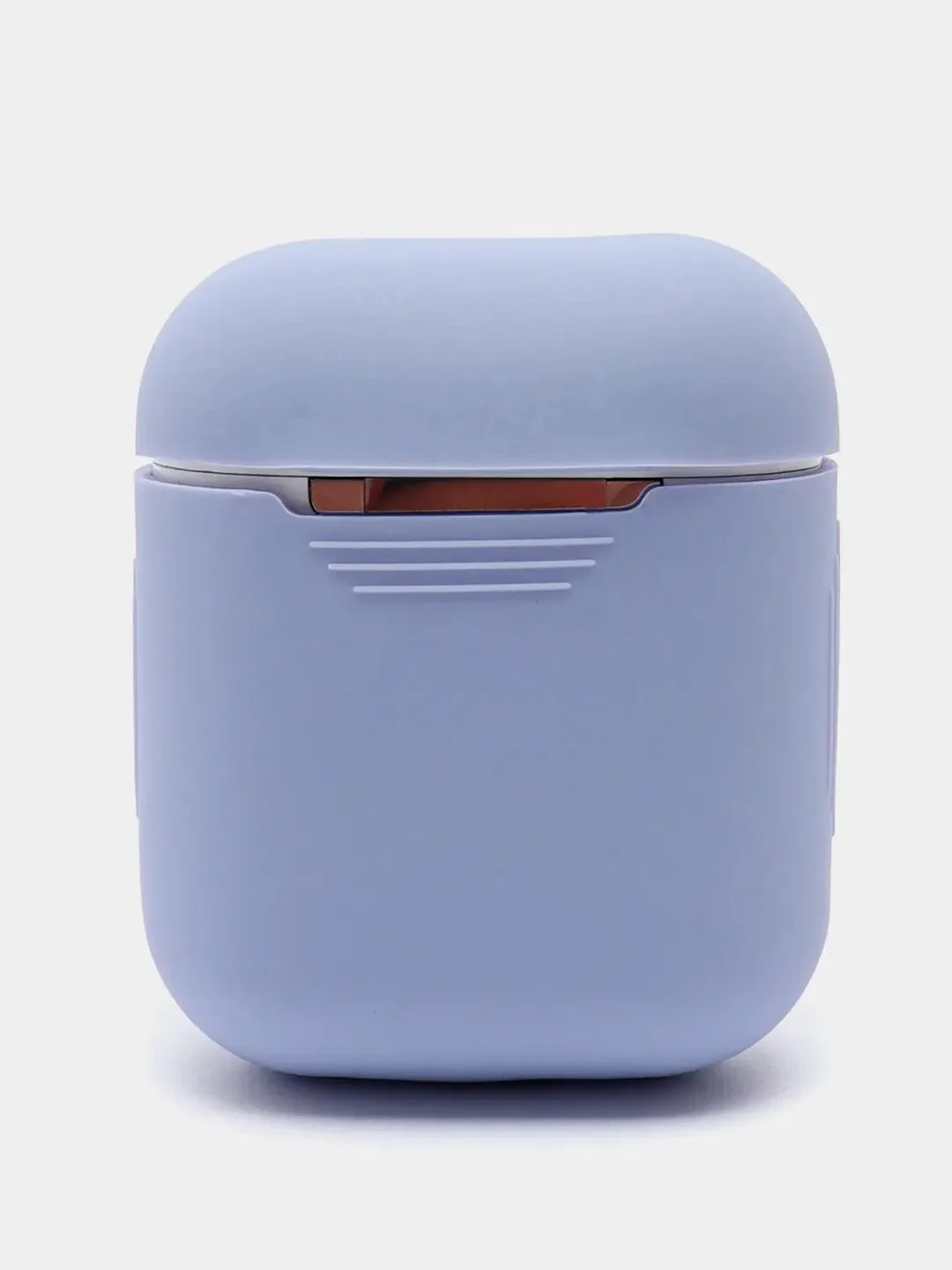 Лавандовый силиконовый чехол для наушников Apple AirPods 1 / 2