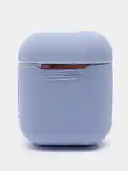 Лавандовый силиконовый чехол для наушников Apple AirPods 1 / 2