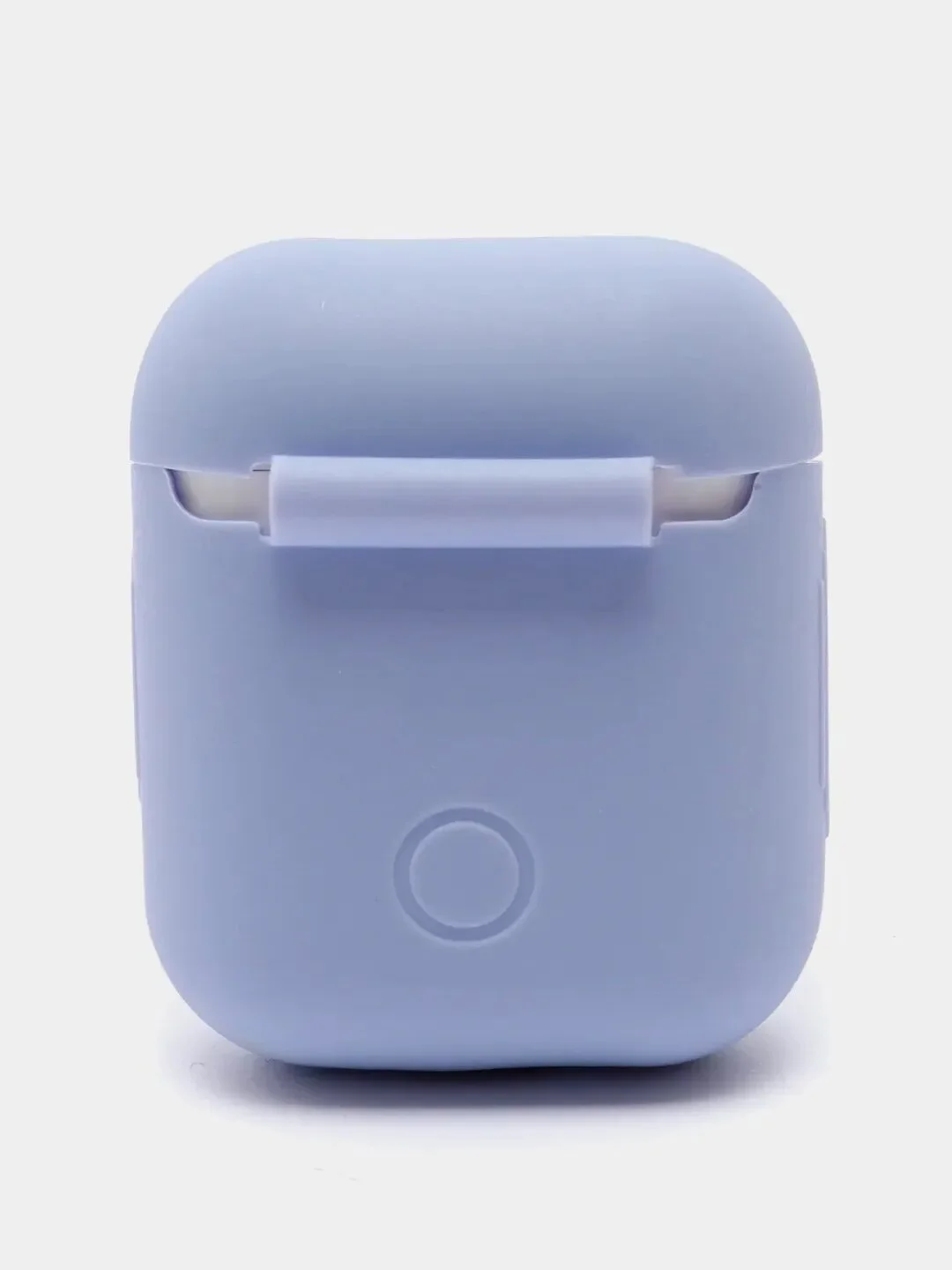 Лавандовый силиконовый чехол для наушников Apple AirPods 1 / 2