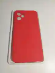 Синий чехол для Realme C35 с бархатом внутри и защита камеры