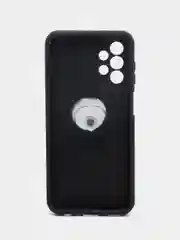 Хром чехол противоударный Samsung Galaxy A23, Самсунг Галакси А23 с металлической подставкой