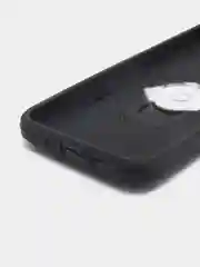 Черный чехол для Xiaomi Redmi 9C, Redmi 10A, противоударный с металлической подставкой-кольцом