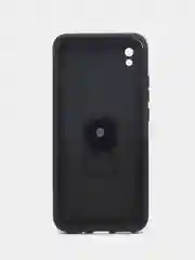 Хром чехол Xiaomi Redmi 9A, Сяоми Редми 9А противоударный с металлической подставкой кольцом