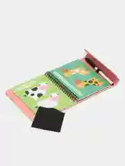 Коралловый компактные развивающие игры в дорогу для малышей "Учимся считать, читать и писать"