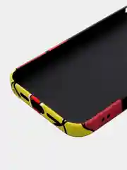Бордовый чехол Kaws для iPhone 13 Pro Max