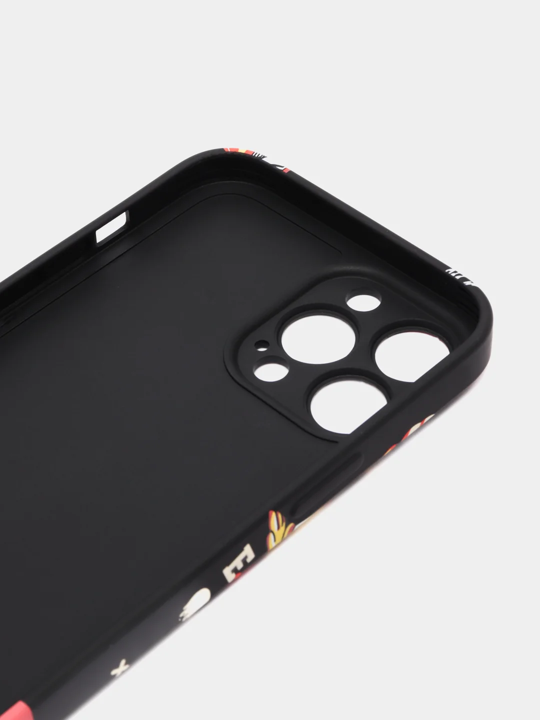 Бордовый чехол Kaws для iPhone 13 Pro Max