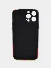 Бордовый чехол Kaws для iPhone 13 Pro Max