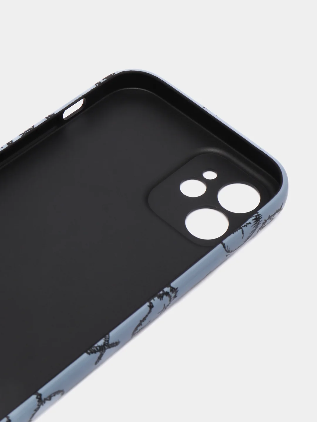 Небесно-голубой чехол KAWS для iPhone 12