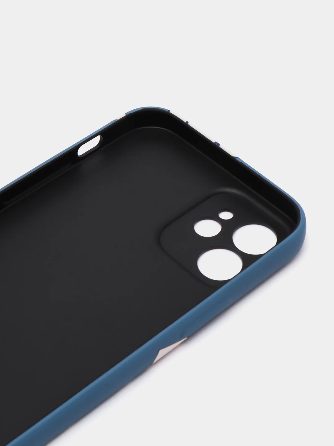 Синий меланж чехол KAWS для iPhone 12