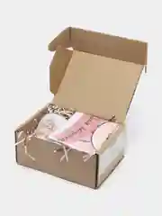 Фуксия подарочный набор бабушке, фартук + кружка