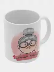 Фуксия подарочный набор бабушке, фартук + кружка