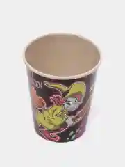 Фиолетовый стакан бумажный на хэллоуин Halloween party, 250 мл, 6 шт