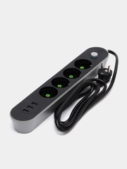 Сетевой фильтр удлинитель, с USB разъемами