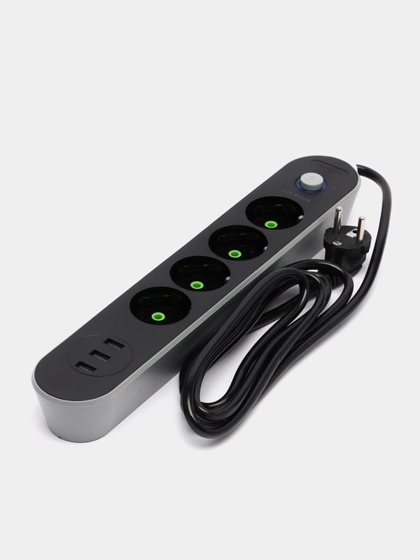 Сетевой фильтр удлинитель, с USB разъемами