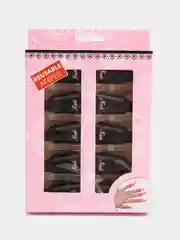 Черный зажимы для снятия лака, 10 штук