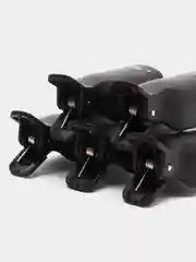 Черный зажимы для снятия лака, 10 штук