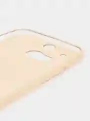 Золотой силиконовый чехол на HTC One M8
