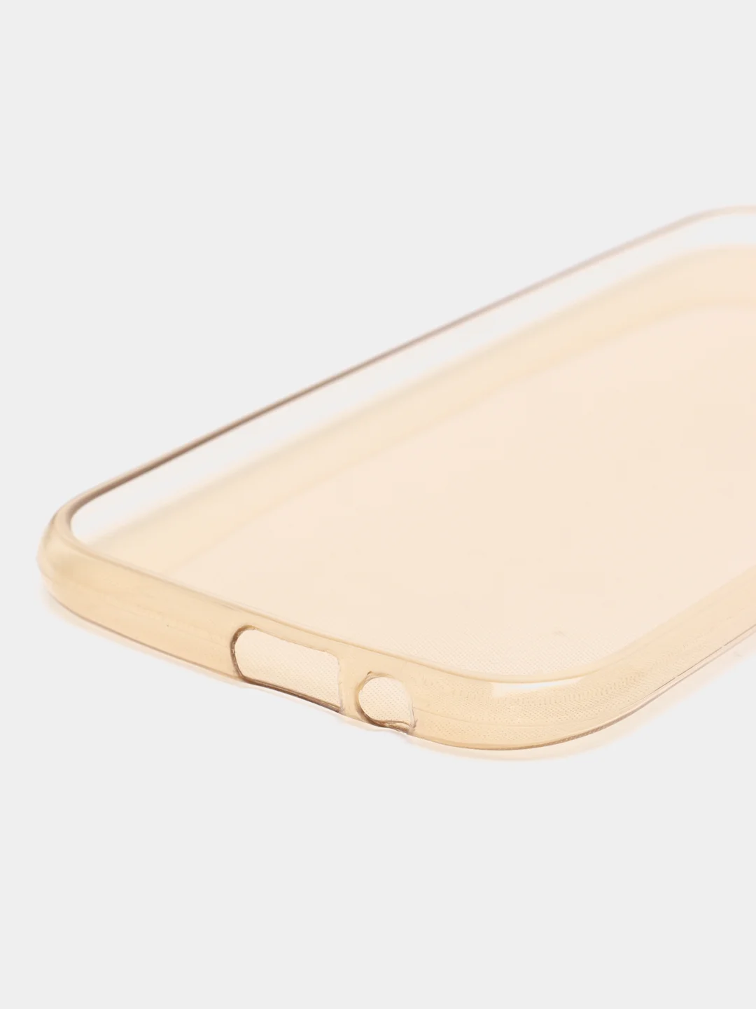 Золотой силиконовый чехол на HTC One M8