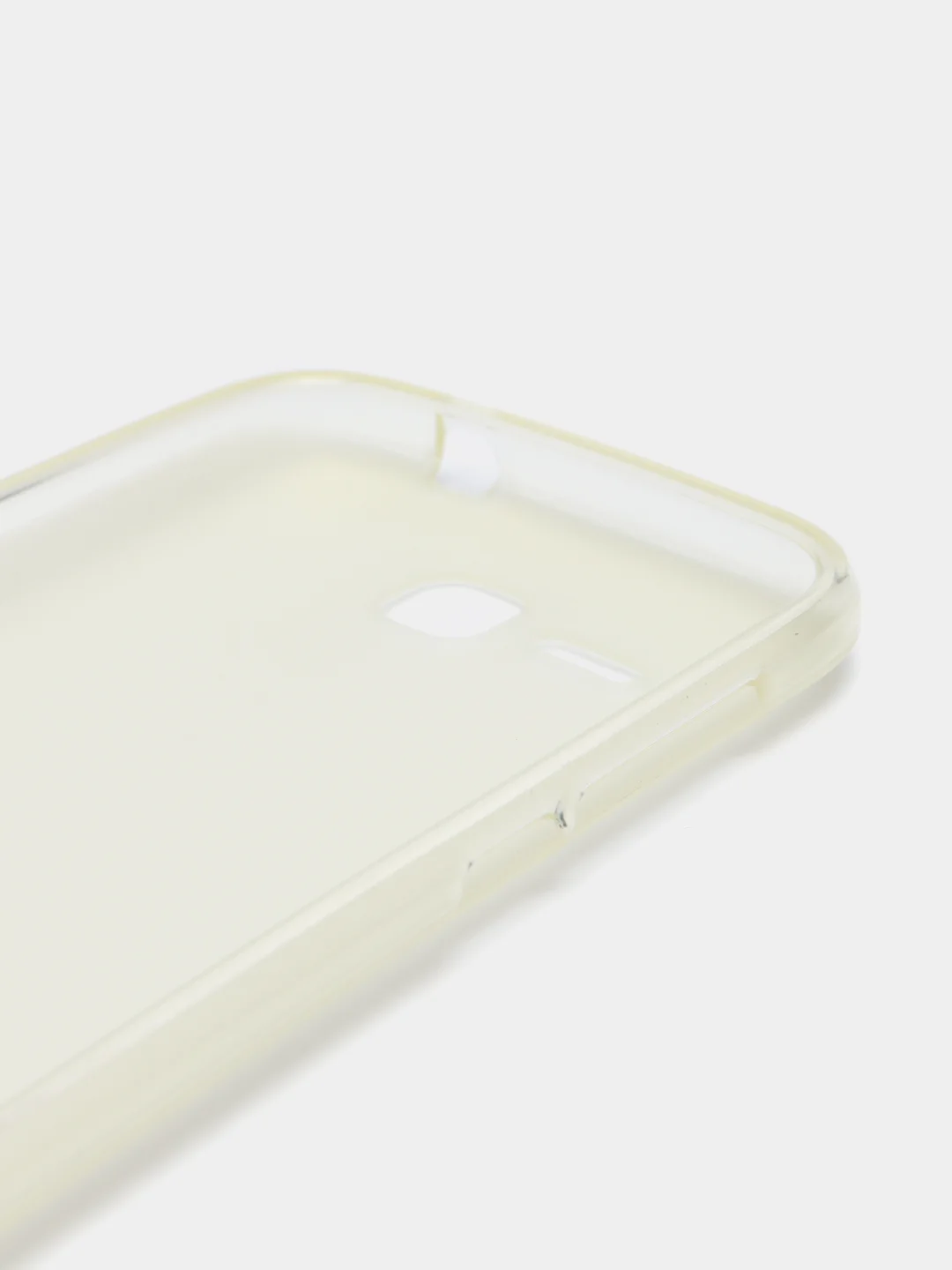 Белый силиконовый чехол накладка на Huawei Y600