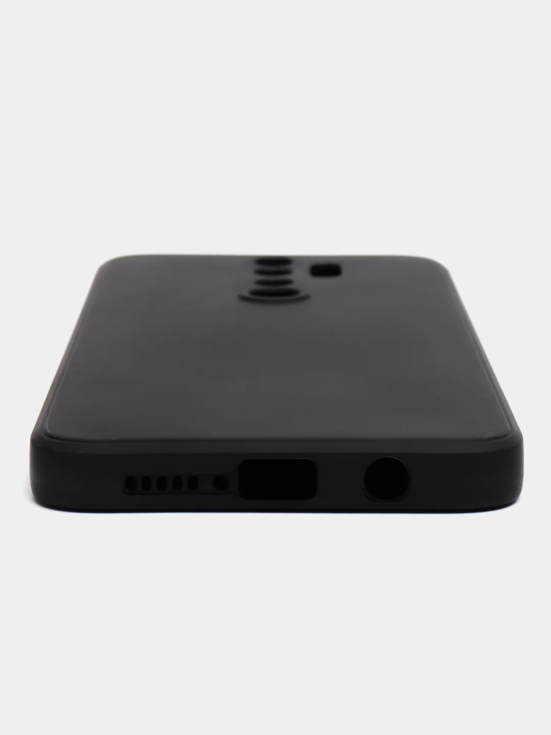 Угольный чехол для Xiaomi Redmi Note 8 Pro (Сяоми Редми Нот 8 Про) силиконовый, матовый