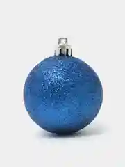 Синий набор ёлочных игрушек, 12 штук, 5 см