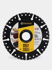 Диск универсальный отрезной Pro Rex, 125 х 2,5 x 6 х 22,2
