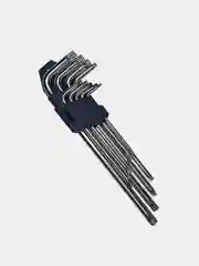 Набор имбусовых ключей VertexTools, звездочки, 9 штук, 22 см