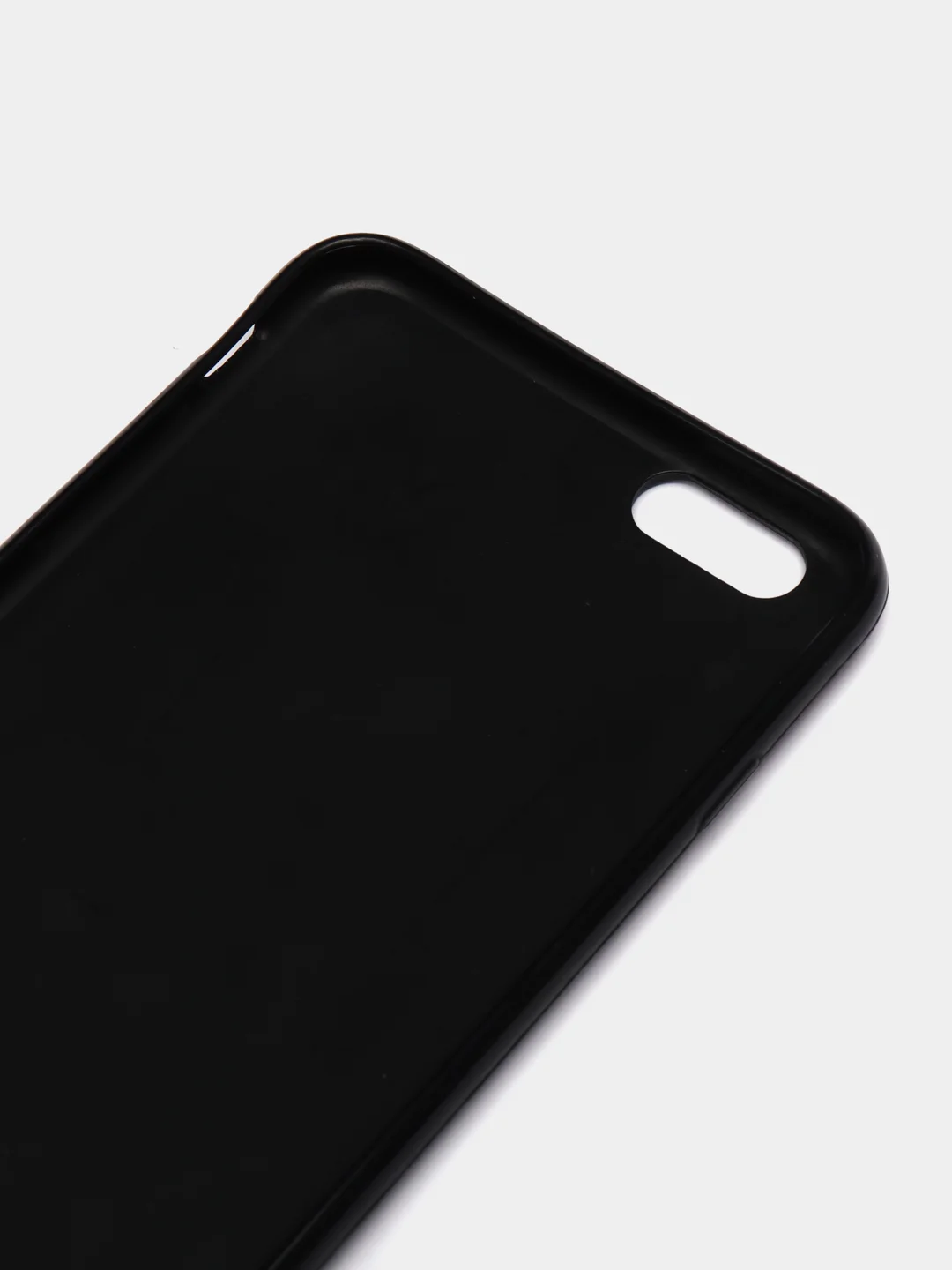 Красный силиконовый чехол iPhone 6 Plus с рисунком галография