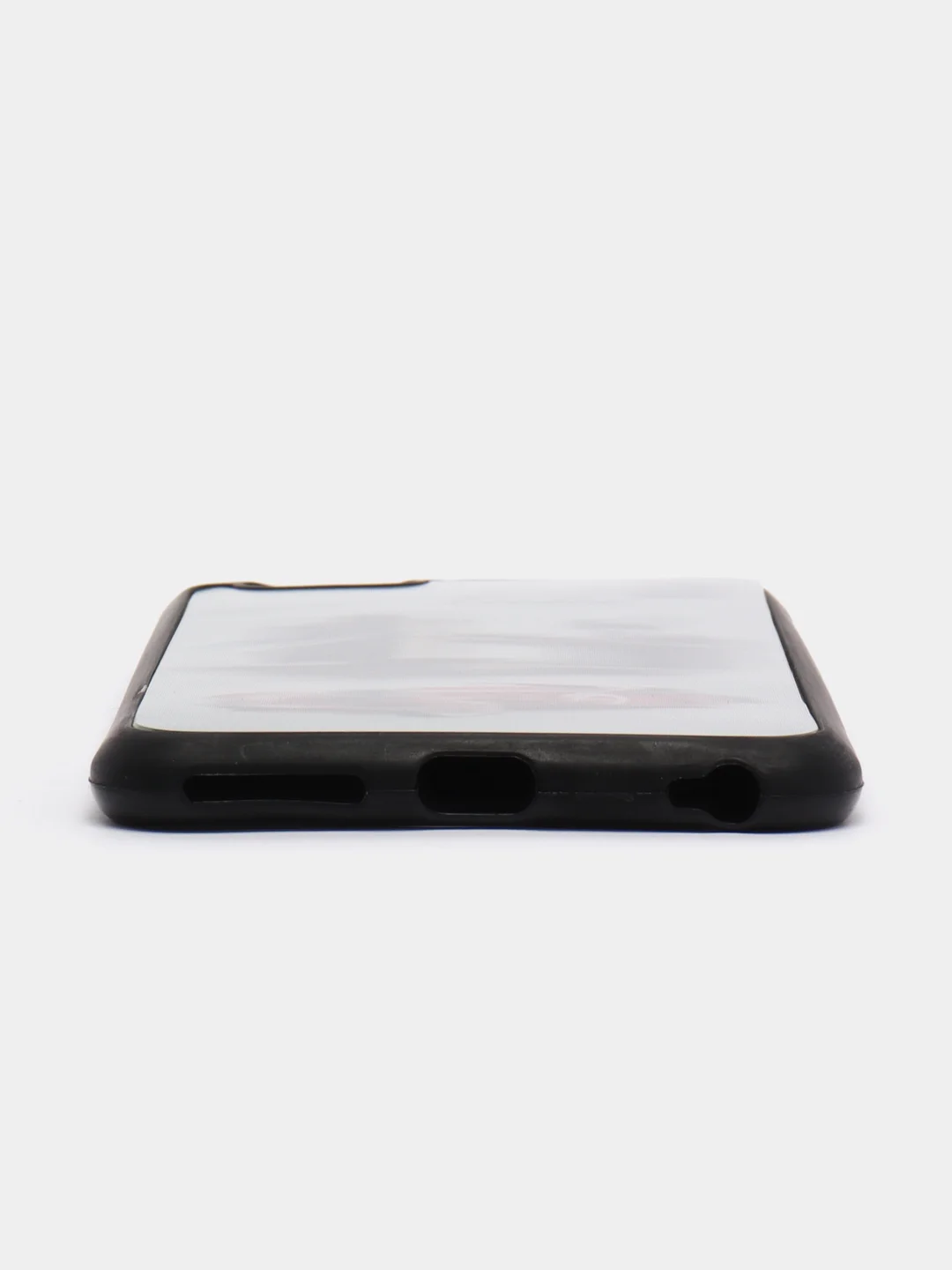 Красный силиконовый чехол iPhone 6 Plus с рисунком галография
