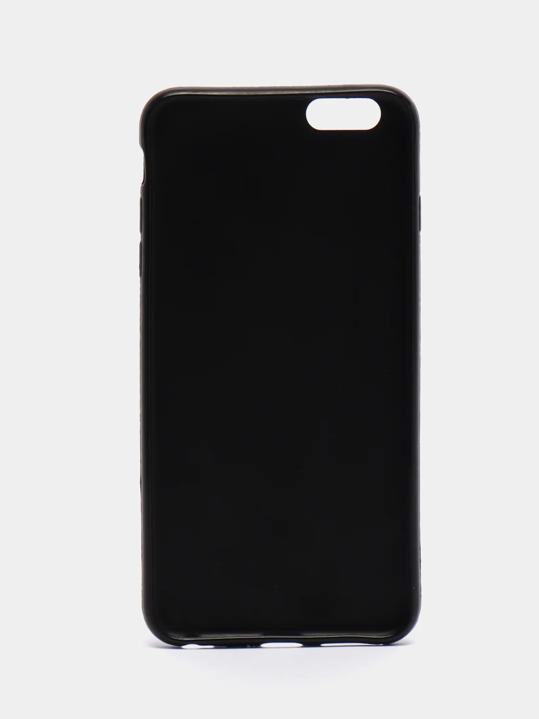 Красный силиконовый чехол iPhone 6 Plus с рисунком галография
