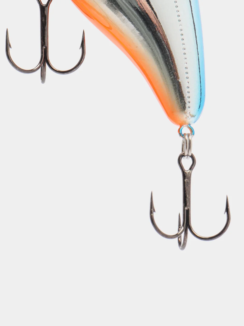 Белый воблер троллинг STRIKE PRO WORMOUTH WOBBLER 72 EG-038F, 5-7 m