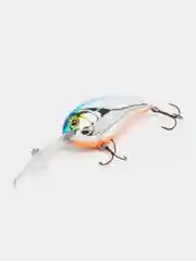Белый воблер троллинг STRIKE PRO WORMOUTH WOBBLER 72 EG-038F, 5-7 m