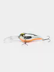 Белый воблер троллинг STRIKE PRO WORMOUTH WOBBLER 72 EG-038F, 5-7 m