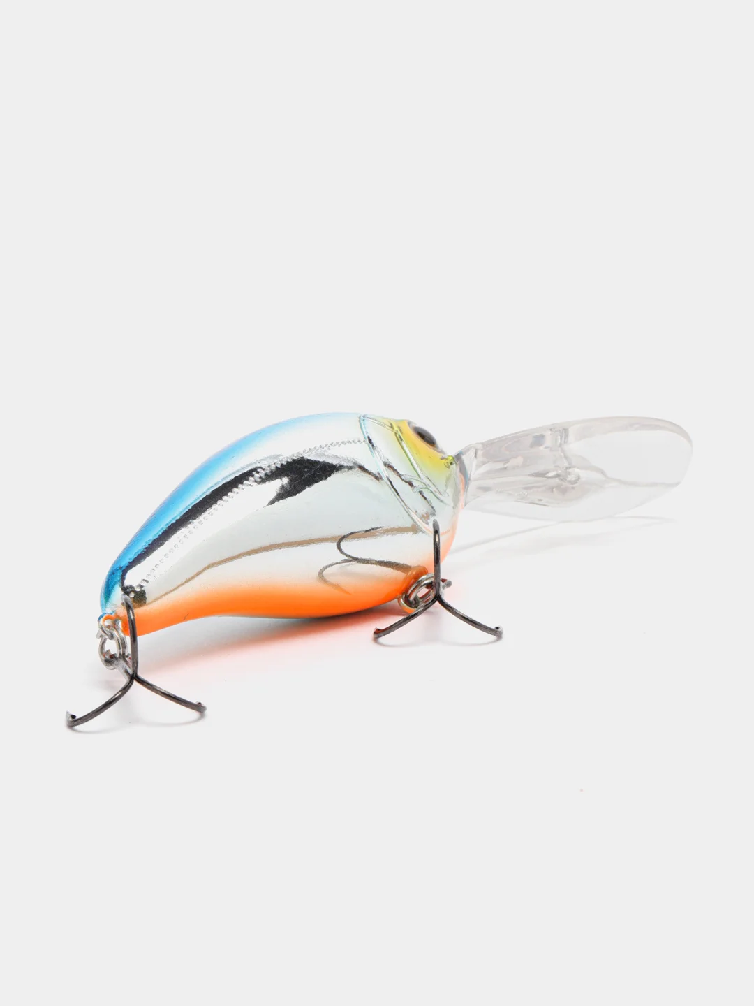 Белый воблер троллинг STRIKE PRO WORMOUTH WOBBLER 72 EG-038F, 5-7 m
