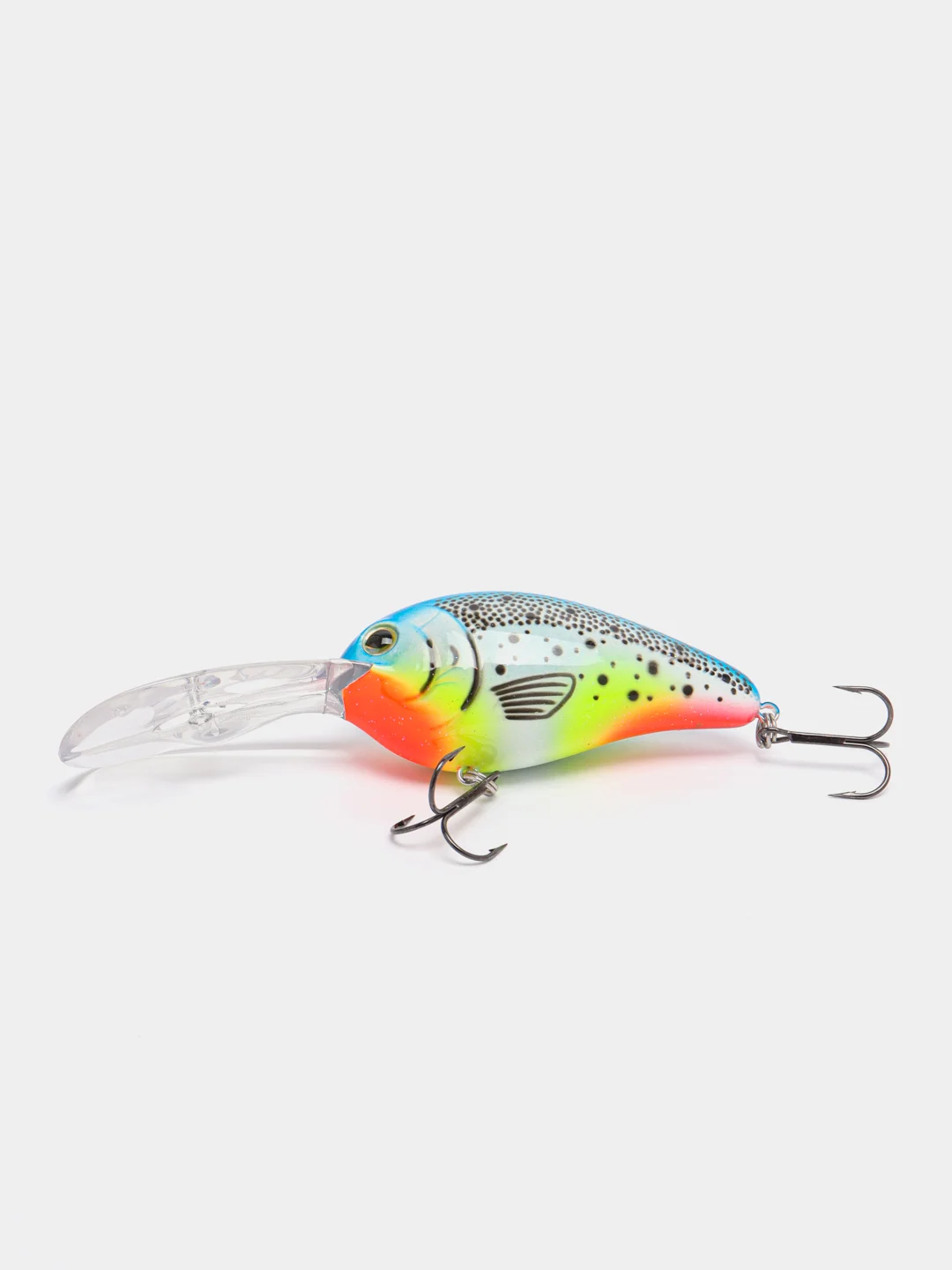 Багровый воблер троллинг STRIKE PRO WORMOUTH WOBBLER 72 EG-038F, 5-7 m
