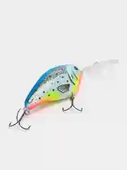 Багровый воблер троллинг STRIKE PRO WORMOUTH WOBBLER 72 EG-038F, 5-7 m