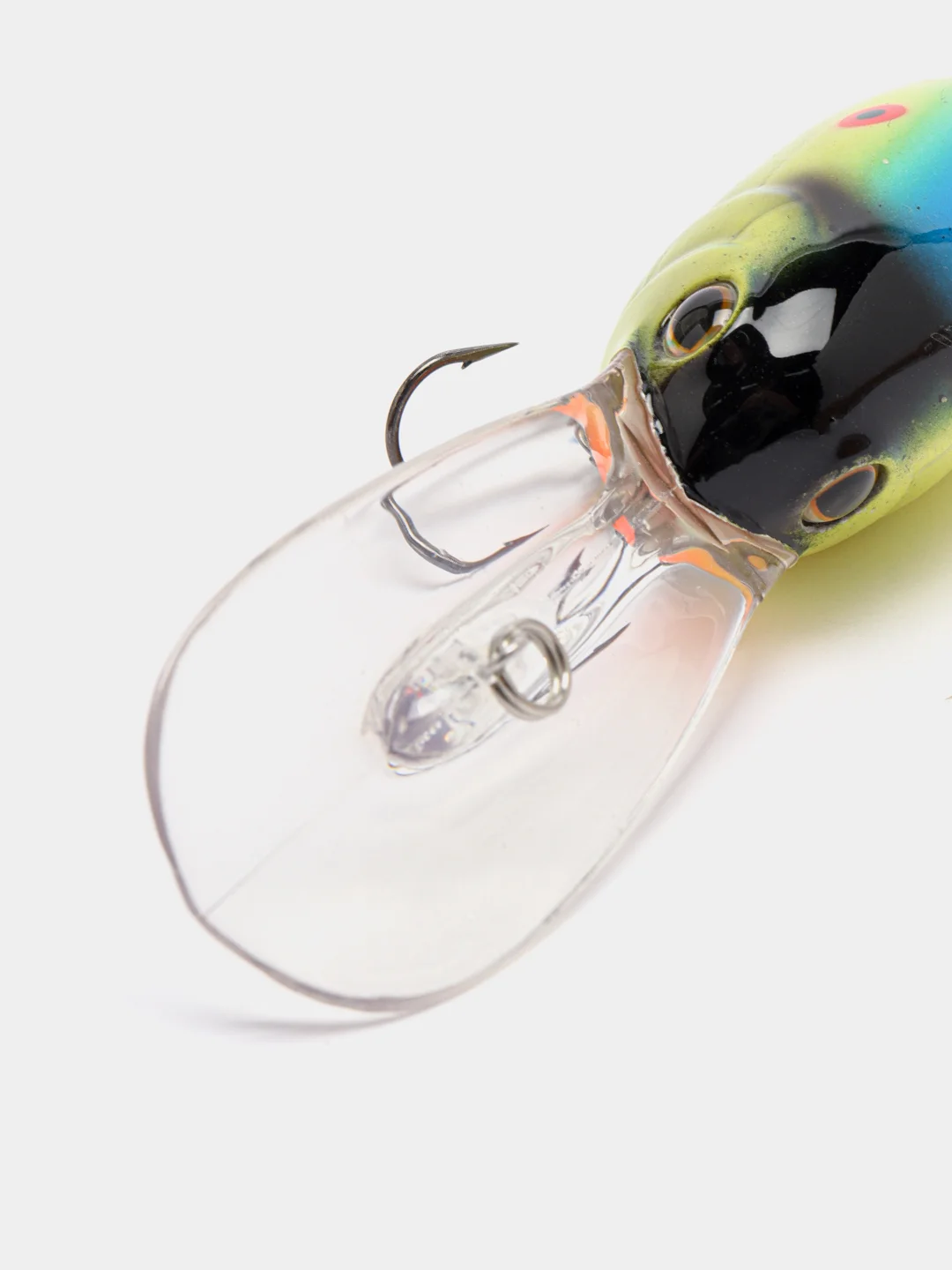 Бирюзовый воблер троллинг STRIKE PRO WORMOUTH WOBBLER 72 EG-038F, 5-7 m