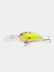 Бирюзовый воблер троллинг STRIKE PRO WORMOUTH WOBBLER 72 EG-038F, 5-7 m