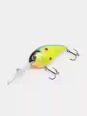 Бирюзовый воблер троллинг STRIKE PRO WORMOUTH WOBBLER 72 EG-038F, 5-7 m