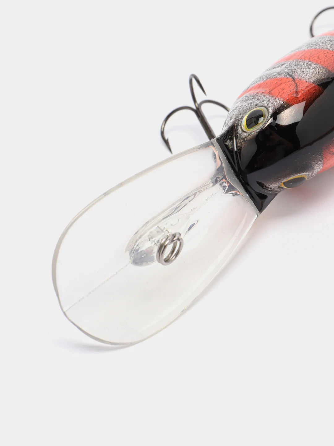 Алый воблер троллинг STRIKE PRO WORMOUTH WOBBLER 72 EG-038F, 5-7 m
