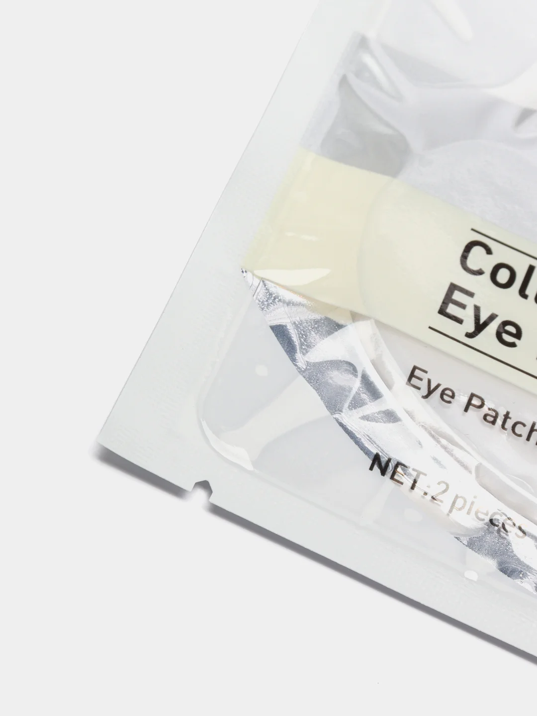 Белый гидрогелевые коллагеновые патчи для глаз Lanbena Collagen Crystal Eye Mask, 1 пара