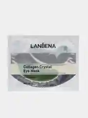 Зеленый гидрогелевые коллагеновые патчи для глаз Lanbena Collagen Crystal Eye Mask, 1 пара