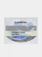 Голубой гидрогелевые коллагеновые патчи для глаз Lanbena Collagen Crystal Eye Mask, 1 пара