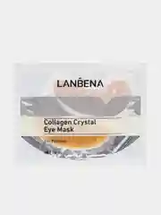 Желтый гидрогелевые коллагеновые патчи для глаз Lanbena Collagen Crystal Eye Mask, 1 пара